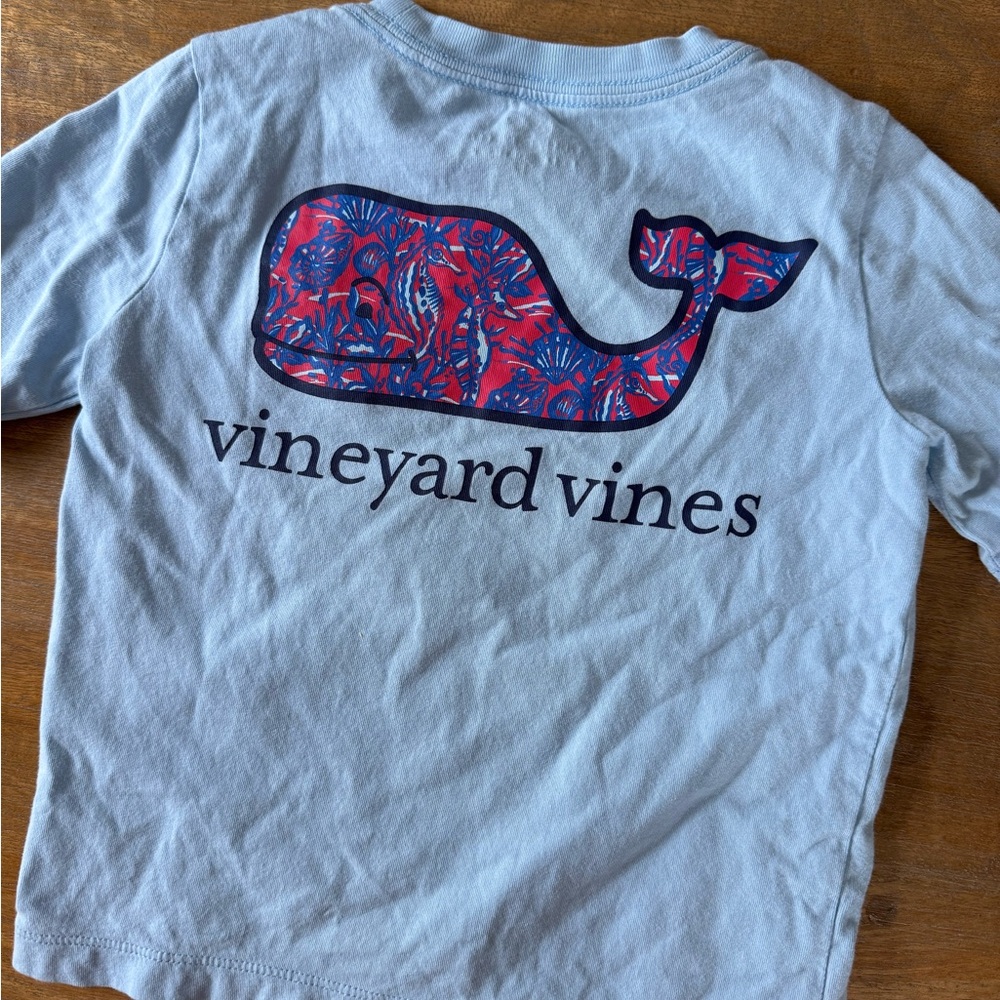 Vineyard Vines Toddler Blue Shirt 2T